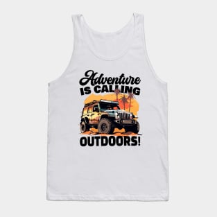 Adventure is calling... Tank Top